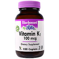 Вітамін K1 Bluebonnet Nutrition (Vitamin K1) 100 мкг 100 капсул