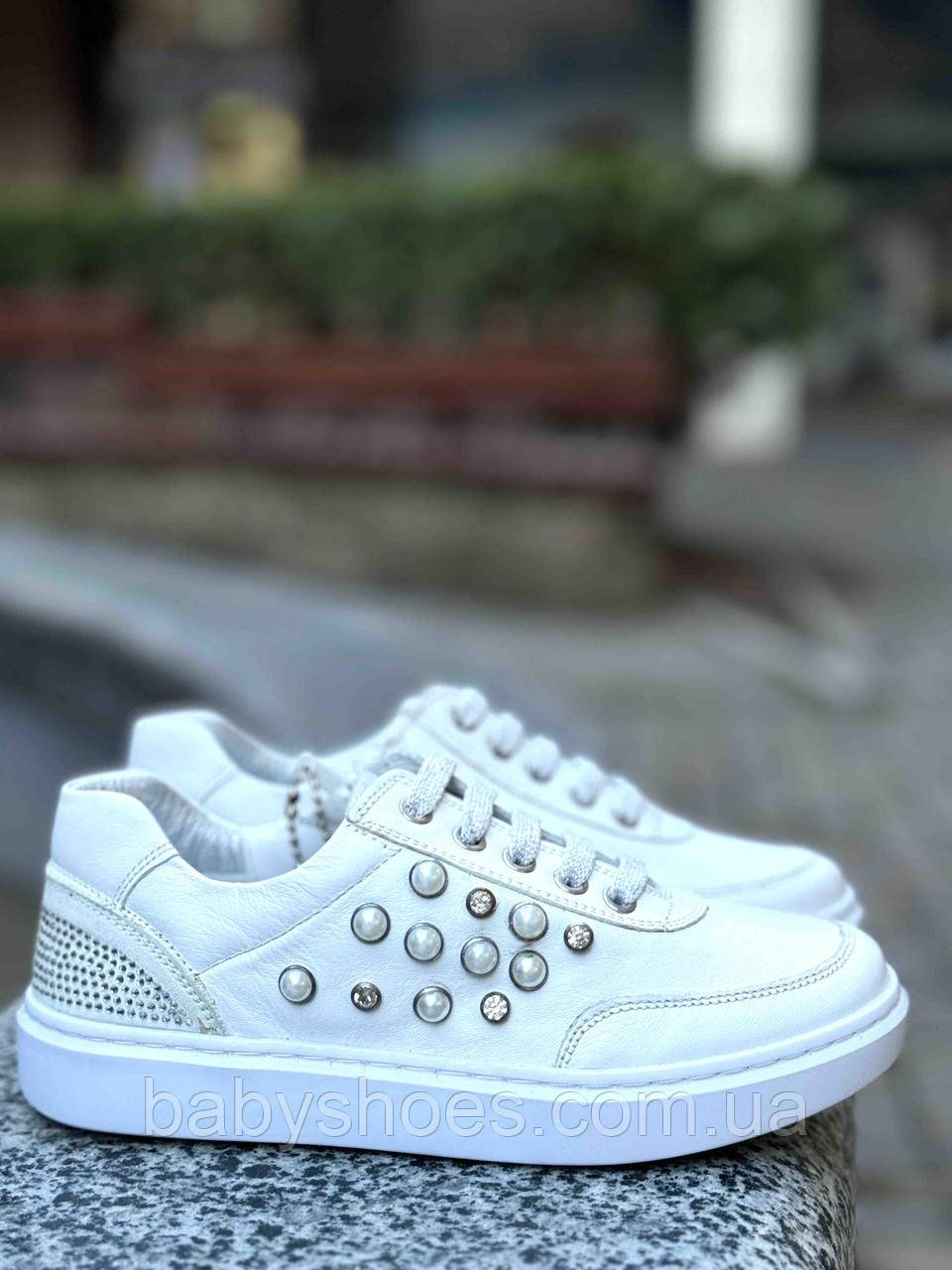 Кеди шкіряні Free Heart Туреччина р.36 (24 см), КД-1184, фото 1