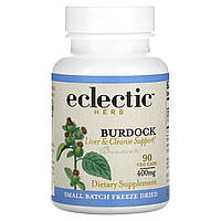 Корінь лопуха Eclectic Institute (Burdock) 500 мг 90 капсул