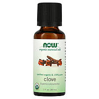 Олія гвоздики ефірна Now Foods (Clove Essential Oils) 30 мл