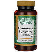 Джімнема Сильвестра, Gymnema Sylvestre, Swanson, 300 мг, 90 капсул