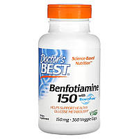 Бенфотіамін Doctor's Best (Benfotiamine) 360 капсул