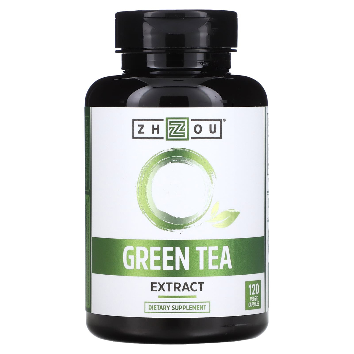 Зелений чай екстракт Zhou Nutrition (Green Tea) 120 вегетаріанських капсул