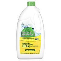 Гель для миття посуду, лимон, Dishwasher Detergent Gel, Lemon, Seventh Generation, 1.19 кг