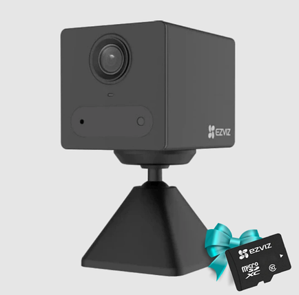 Комплект-набір 1080p Wi-Fi CS-CB2 (1080P, BK) + CS-CMT-CARDT32G-D, фото 1