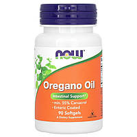 Олія орегано Now Foods (Oregano Oil) 90 м'яких капсул