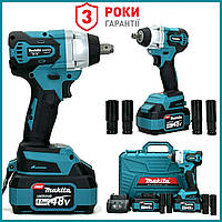 Makita DTW701Z 48V 6Ah безщітковий ударний гайковерт із комплектом насадок для професійних робіт
