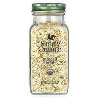 Подрібнена цибуля, Simply Organic, 221 унцій (63 г)
