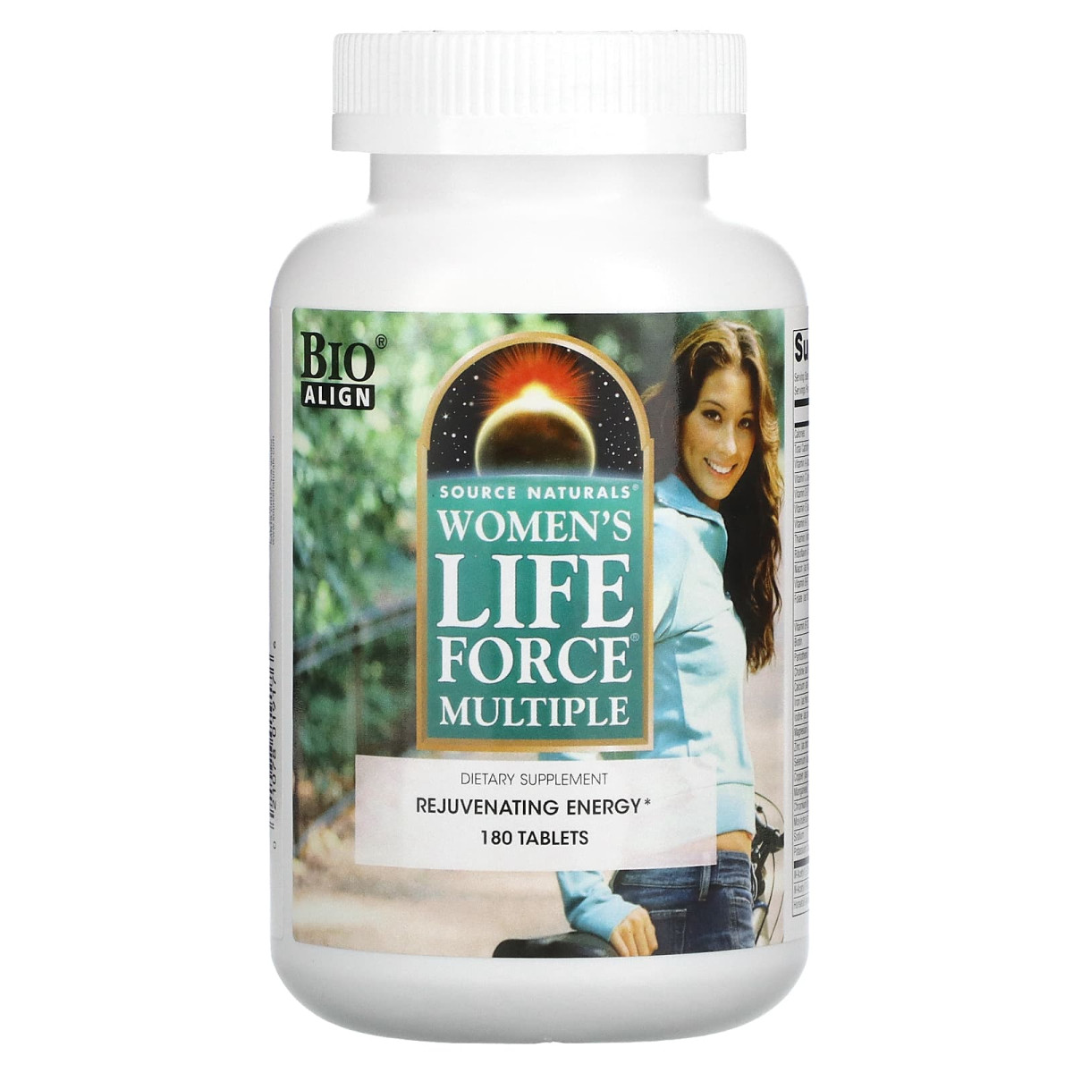 Мультивітаміни для жінок Source Naturals (Women's Life Force Multiple) 180 таблеток
