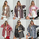 Сорочка жіноча ФЛАНЕЛЕВА КЛІТИНКА РОЖЕВО-СИНЯ 1611, фото 8