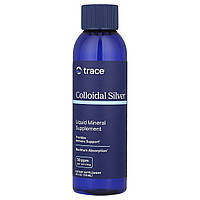 Колоїдне срібло, Colloidal Silver, Trace Minerals Research, 30 PPM, 59 мл