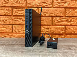 Комп'ютер Dell Optiplex 3060 Micro, Intel Core i5-8500T 3.5GHz, DDR4 8ГБ, SSD 256ГБ, WiFi, BT, Win10 Pro