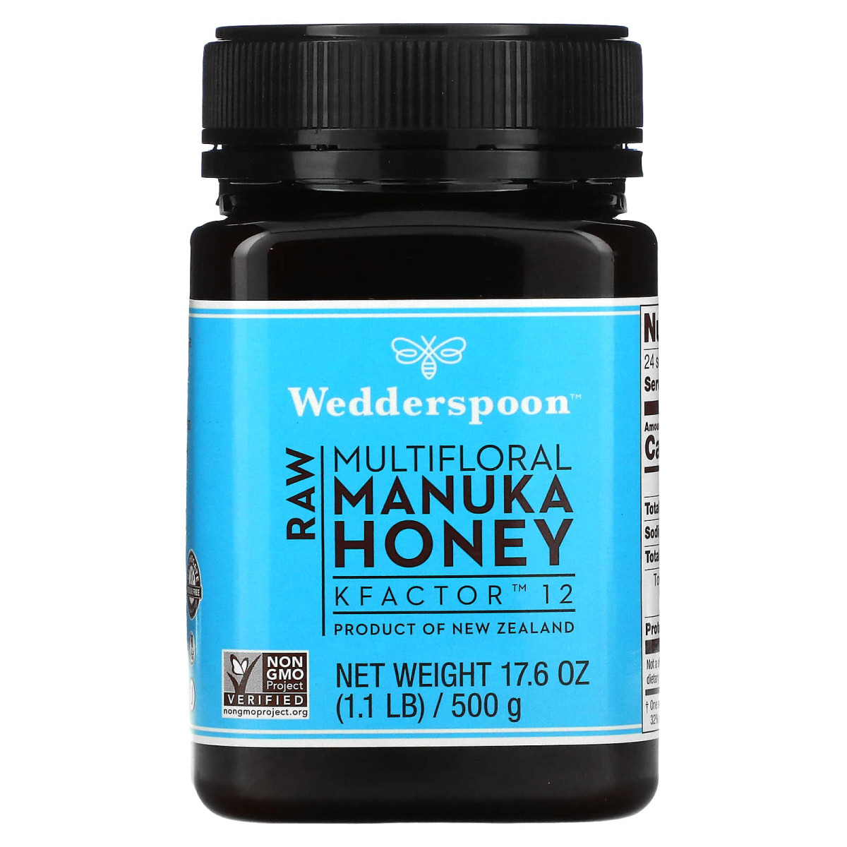 Мед Манука Wedderspoon (Raw Manuka Honey Organic) 500 м