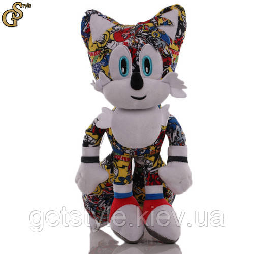 М'яка іграшка Тейлз Sonic Big Tails 30 см різнобарвний