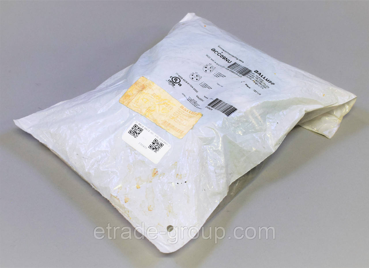 З'єднувальний кабель BALLUFF BCC_M414-M414-6D-338-ES64N9-200 (BCC09NU), фото 1