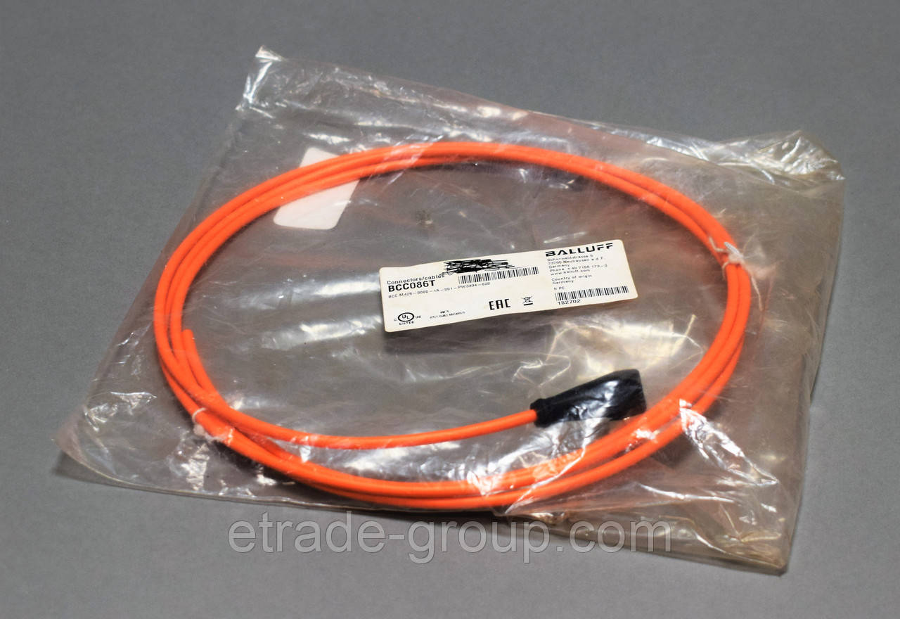 З'єднувальний кабель BALLUFF BCC_M425-0000-1A-001-PW3334-020 (BCC086T)