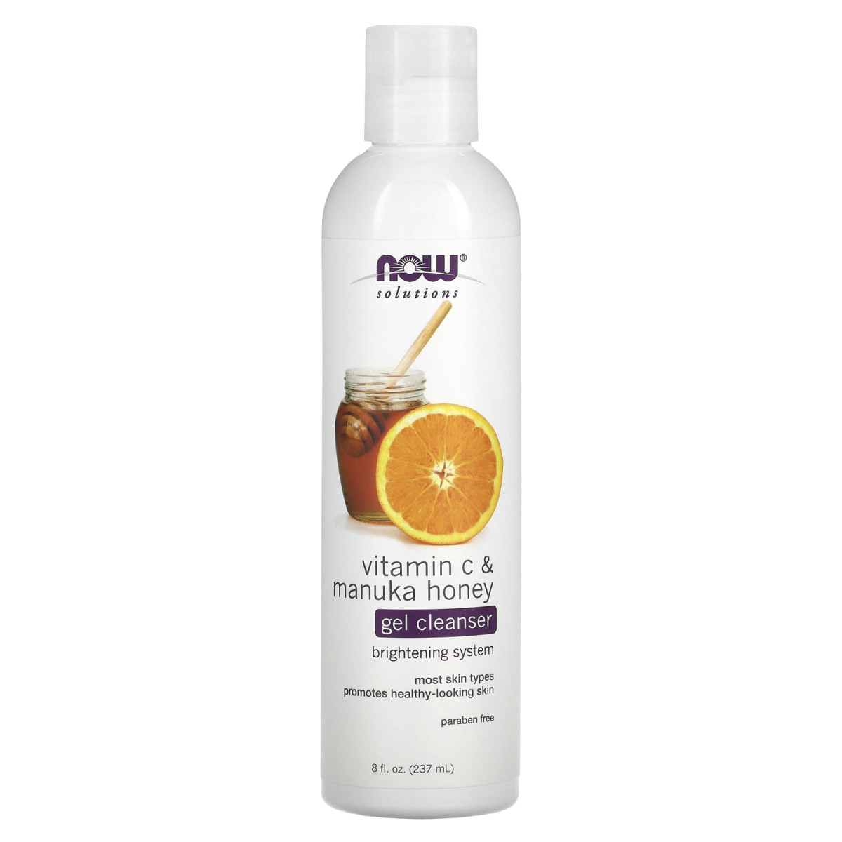 Очищуючий засіб для обличчя та шиї Now Foods (Gel Cleanser Solutions) 237 мл