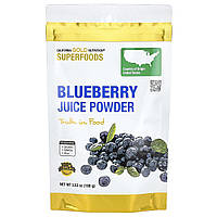 Порошок із соку лохини California Gold Nutrition (Blueberry Juice Powder) 100 г