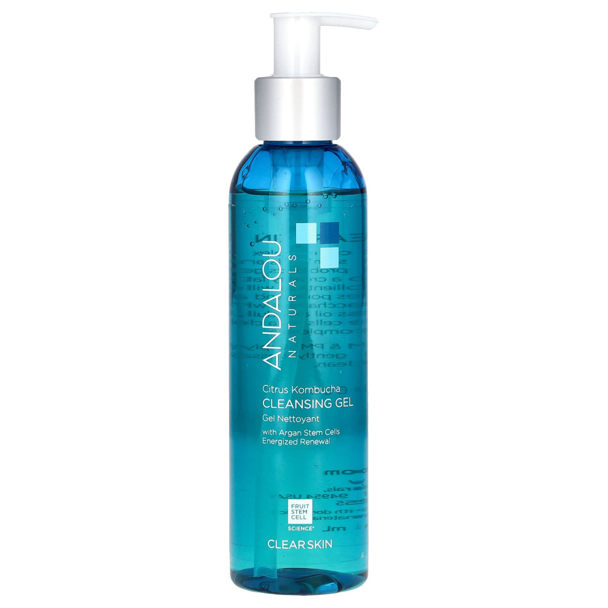 Очищувальний гель для жирної шкіри чайний гриб Andalou Naturals (Cleansing Gel) 178 мл