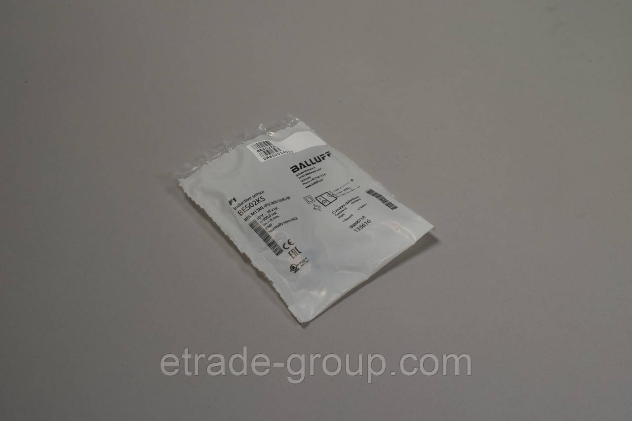 Індуктивний датчик BALLUFF BES_M12ML-PSC80E-S04G-W (BES02K5)