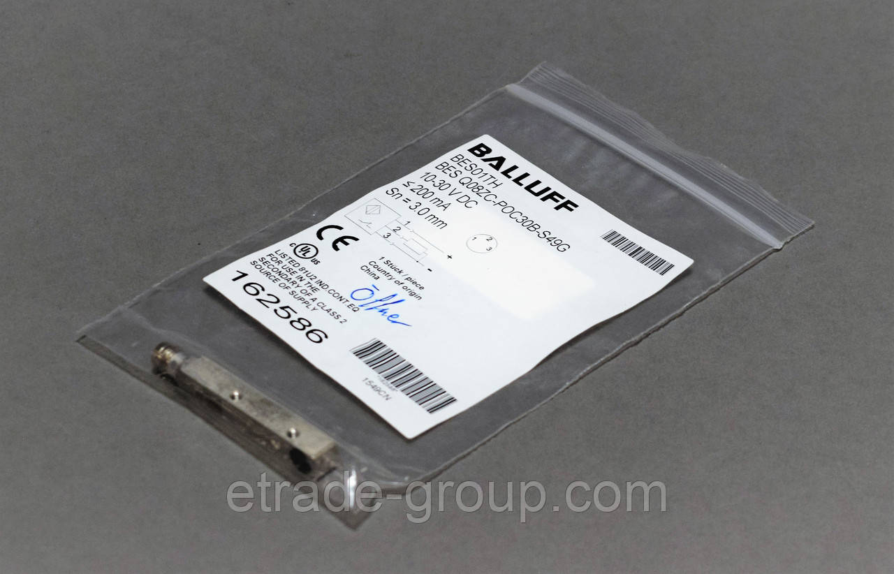 Індуктивний датчик BALLUFF BES_Q08ZC-POC30B-S49G (BES01TH)