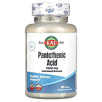 Пантотенова кислота KAL (Pantothenic acid) 100 таблеток