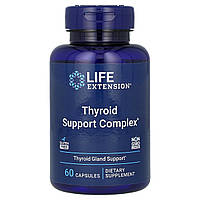 Препарат для щитовидної залози, Triple Action Thyroid, Life Extension, 60 вегетаріанських капсул