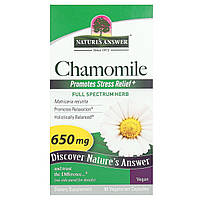 Ромашка Nature's Answer (Chamomile) 650 мг 90 капсул