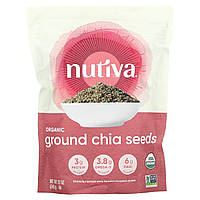 Органічне мелене насіння Чіа, Nutiva, 340 г