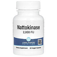 Наттокіназа Lake Avenue Nutrition (Nattokinase) 2000 FU 30 капсул