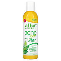 Засіб від акне, глибоке очищення пір, не містить олії, Alba Botanica, 6 р унц (177 мл)