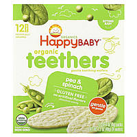 Печиво для прорізування зубів Happy Family Organics (Teething Wafers) 12 шт.