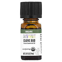 Масло бутонів гвоздики органік Aura Cacia (Clove Bud) 7.4 мл