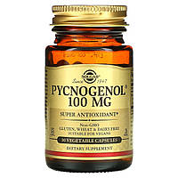 Пікногенол Solgar (Pycnogenol) 100 мг 30 вегетаріанських капсул