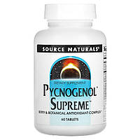Пікногенол максимальний Source Naturals (Pycnogenol Supreme) 60 таблеток