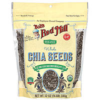 Органічні цільні насіння Чіа Bob's Red Mill (Organic Whole Chia Seeds) 340 г