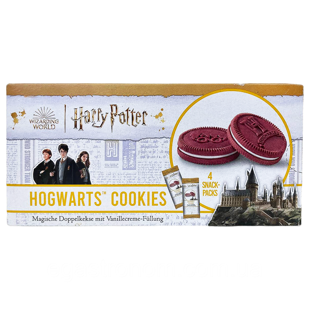 Печиво Гаррі Поттер Хогвардс Harry Potter Hogwarts (4*45g) 180g 16шт/ящ (Код: 00-00017474)