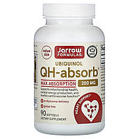 Убіхінол Jarrow Formulas (QH-Absorb) 200 мг 90 м'яких таблеток
