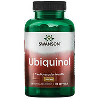 Убіхінол Q10, Ubiquinol, Swanson, 100 мг, 120 капсул