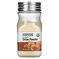 Органічний цибульний порошок California Gold Nutrition (Organic Onion Powder) 70 г