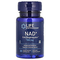 Нікотинамід рибозид NAD + регенератор клітин, NAD+ Cell Regenerator Nicotinamide Riboside, Life Extension, 100 мг, 30 капсул