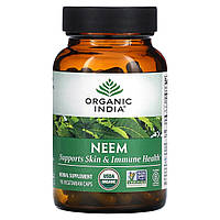 Органічний продукт, ним, Organic India, 90 вегетаріанських капсул