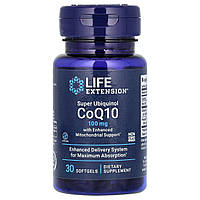 Суперубіхінол CoQ10 Life Extension (Super Ubiquinol CoQ10) 30 капсул