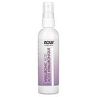 Зволожуючий спрей для обличчя з гіалуроновою кислотою Now Foods (Solutions Hyaluronic Acid Hydration Facial Mist) 118 мл