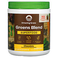 Суперфуд шоколадный напиток Amazing Grass (Green Superfood) 240 г
