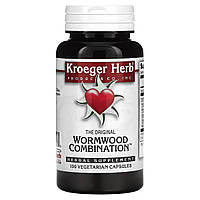 Екстракт полину, Kroeger Herb Co, 100 капсул в рослинній оболонці