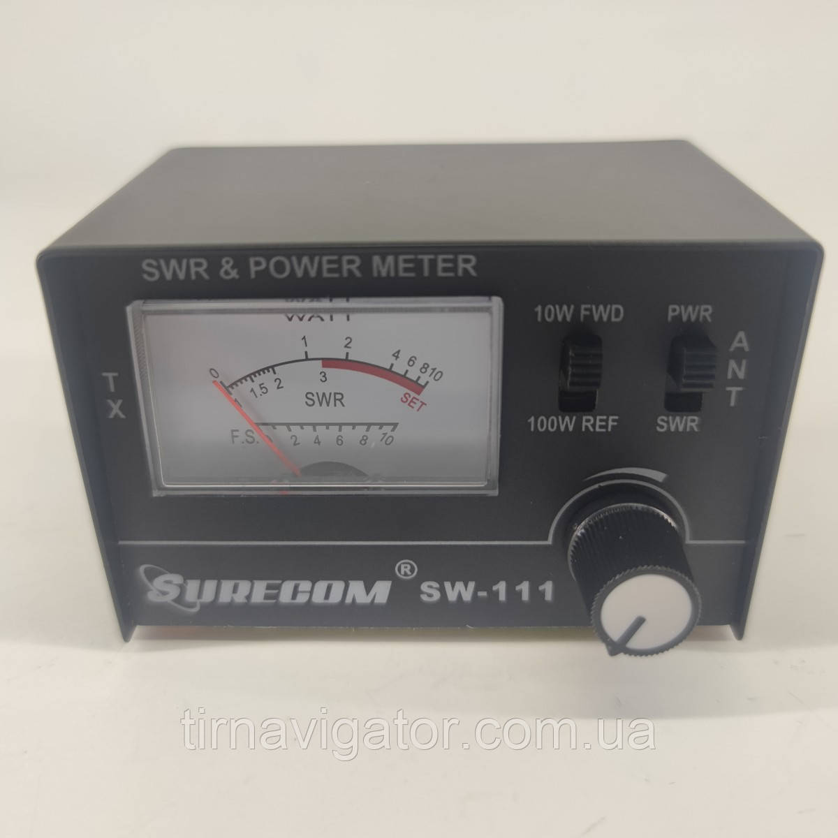 Вимірювач КСВ та Потужності Surecom SW-111 100W (SWR/Power meter)