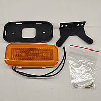 Габарит LED жовтий NEON WAS W199 117*56 (12-24V)