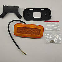 Габарит LED жовтий NEON WAS W199 3-провода 117*56 (12-24V)