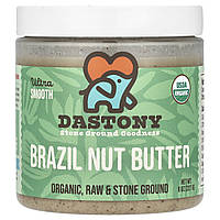 Органічне масло бразильського горіха, Organic Brazil Nut Butter, Dastony, 227 г